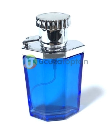 Mavi Renk 30 ml Tester Cam Şişe - 1 Koli (192 Adet) - 1