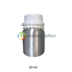 Metal Alüminyum Esans Bidonu - 50 ml