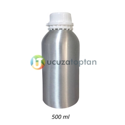 Metal Alüminyum Esans Bidonu - 500 ml - 1