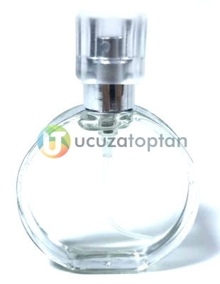 Metal Çerçeveli Dolunay Model 25 ml Tester Cam Şişe - 1 Koli (240 Adet) - 1