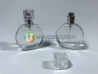Metal Çerçeveli Dolunay Model 25 ml Tester Cam Şişe - 1 Koli (240 Adet) - 2