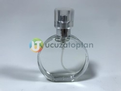Metal Çerçeveli Dolunay Model 25 ml Tester Cam Şişe - 1 Koli (240 Adet) - 4