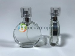 Metal Çerçeveli Dolunay Model 25 ml Tester Cam Şişe - 1 Koli (240 Adet) - 5