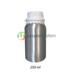Metal Alüminyum Esans Bidonu - 250 ml - 1