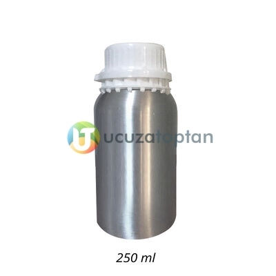 Metal Alüminyum Esans Bidonu - 250 ml - 1