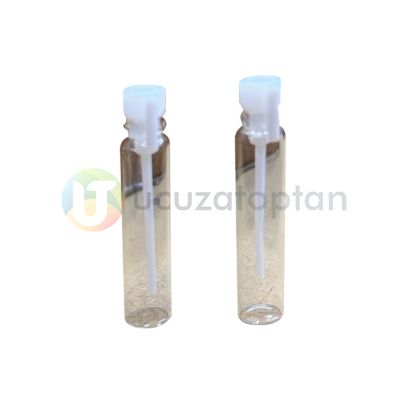 Plastik Çubuklu Mini Boy 2cc Esans Tester Cam Şişe - 2