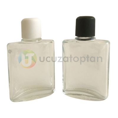 Mini Boy 50ml Düz Cam Kolonya Şişesi - 1