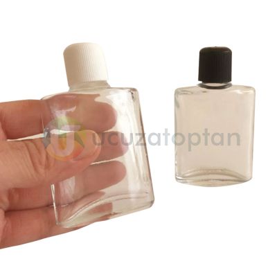 Mini Boy 50ml Düz Cam Kolonya Şişesi - 2