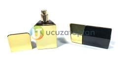 Mini Boy Altın Külçe Tasarımlı 20 ml Tester Cam Şişe - 1 Koli (180 Adet) - 4
