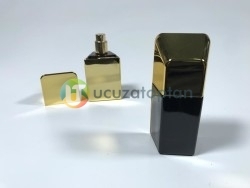 Mini Boy Altın Külçe Tasarımlı 20 ml Tester Cam Şişe - 1 Koli (180 Adet) - 3
