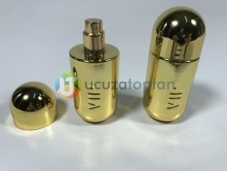 Mini Boy Sarı Renk Bayan VIP 35 ml Tester Cam Şişe - 1 Koli (192 Adet) - 3