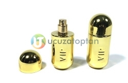 Mini Boy Sarı Renk Bayan VIP 35 ml Tester Cam Şişe - 1 Koli (192 Adet) - 5
