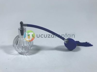 Nostaljik Antik Hortumlu 50 cc Spreyli Koku Şişesi (1 Koli 135 Adet) - 4