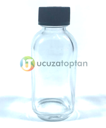 Plastik Vidalı Kapaklı 50 cc Maraska Numune Şişesi