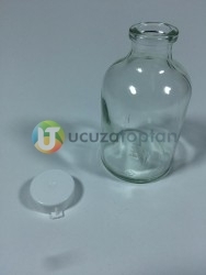 Şeffaf 50 cc Çok Amaçlı Bambu Koku Penisilin Şişesi - 3