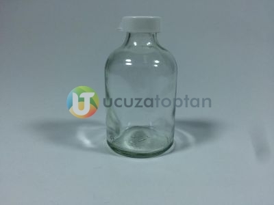 Şeffaf 50 cc Çok Amaçlı Bambu Koku Penisilin Şişesi - 1