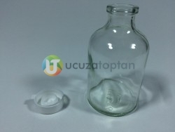 Şeffaf 50 cc Çok Amaçlı Bambu Koku Penisilin Şişesi - 4