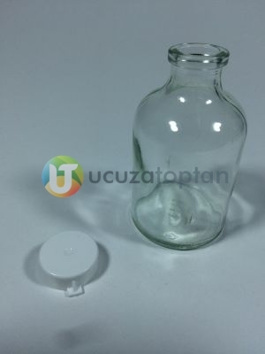 Şeffaf 50 cc Çok Amaçlı Bambu Koku Penisilin Şişesi - 5