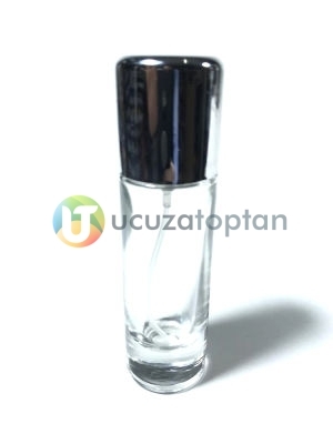 Şeffaf Cam 30 cc Boş Parfüm Şişesi - 1 Koli (120 Adet) - 1