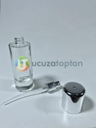 Şeffaf Cam 30 cc Boş Parfüm Şişesi - 1 Koli (120 Adet) - 2
