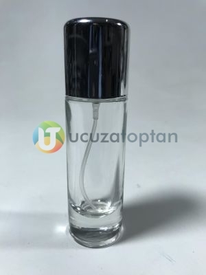 Şeffaf Cam 30 cc Boş Parfüm Şişesi - 1 Koli (120 Adet) - 3