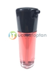 Şeffaf Cam Asansörlü 40ml Çok Amaçlı Krem Losyon Şişesi