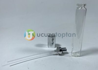 Şeffaf Cam Tüp Model 35cc Boş Kalem Parfüm Şişesi - 3