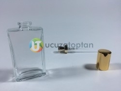 Sıkma Valfli 50 ml Boş Parfüm Şişesi (1 Koli: 120 Adet) - 3