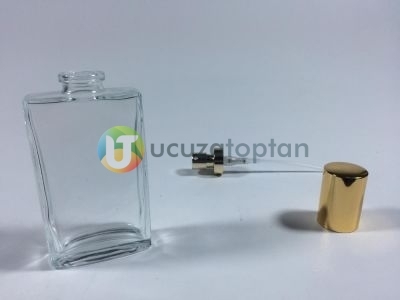 Sıkma Valfli 50 ml Boş Parfüm Şişesi (1 Koli: 120 Adet) - 3