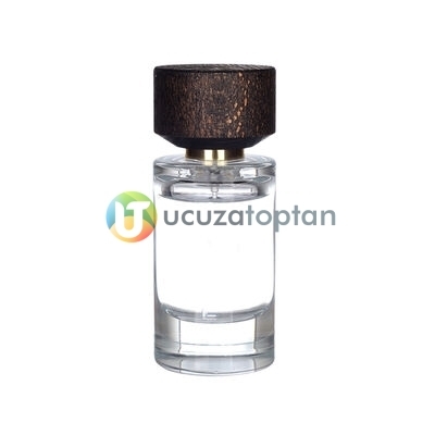 Silindir Model Polisajlı 50ml Boş Parfüm Şişesi - 1