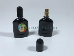 Siyah Renk 25 ml Tester Cam Şişe - 1 Koli (182 Adet) - 2