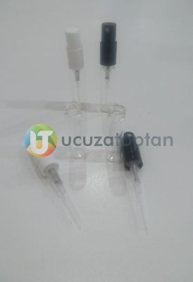 Mini Boy Boş Tester Cam Şişe 3cc - 1 Koli (2500 Adet) - 3