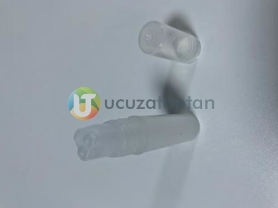 Üç Top Boncuk Tıpalı Şeffaf Roll On Tester Şişe - 2