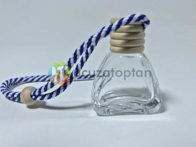Üçgen Model Boş Oto Kokusu Şişesi 12 ml (1 Koli - 400 adet) - 4