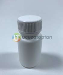 Vidalı Kapaklı Silindir 50 ml Çok Amaçlı Plastik Şişe - 3