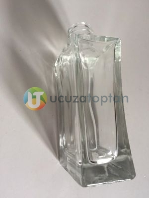 Vidalı Valf 50 ml Boş Cam Parfüm Şişesi İnce Belli - (1 Koli 120 Adet) - 4