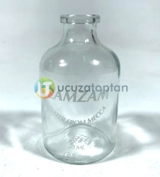 Zemzem Suyu İçin Hazır Baskılı 50 cc Boş Zemzem Şişesi (1 Koli - 130 adet) - 3