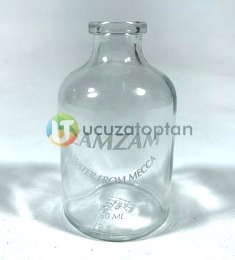 Zemzem Suyu İçin Hazır Baskılı 50 cc Boş Zemzem Şişesi (1 Koli - 130 adet) - 3